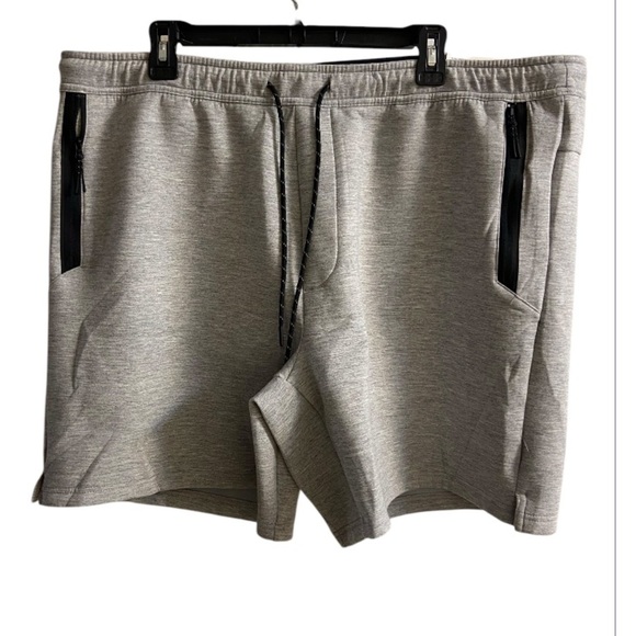 American Eagle 24/7 good vibes jogger shorts light grey men XXL NWT - Picture 1 of 7